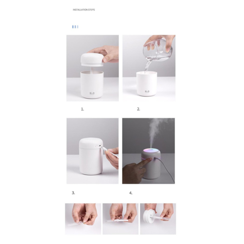 Mini Air Humidifier Aroma